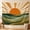 B, variant on HUANGLE Tapestry, Forest Horizon Minimalist Sunset Bedroom Tapestry, High-Quality Polyester Large Wall Tapestry For Living Room 60x40Inch