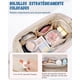 thumbnail image 2 of Cosmetiquera para Maquillaje,Cosmetiquera de Viaje,Bolsa para Maquillaje,Bolso Maquillaje de Viajar,Bolsa de Maquillaje,CosmetiqueraMaquillaje,Bolsas Cosmeticos,Bolsas Cosmetiqueras de Viaje(Rosa), 2 of 7