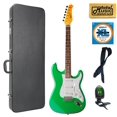 thumbnail image 1 of Oscar Schmidt  Double Cutaway Electric Guitar,Seafoam Green, OS-300 SFG Case Bundle, OS-300 SFG CASEPACK, 1 of 3