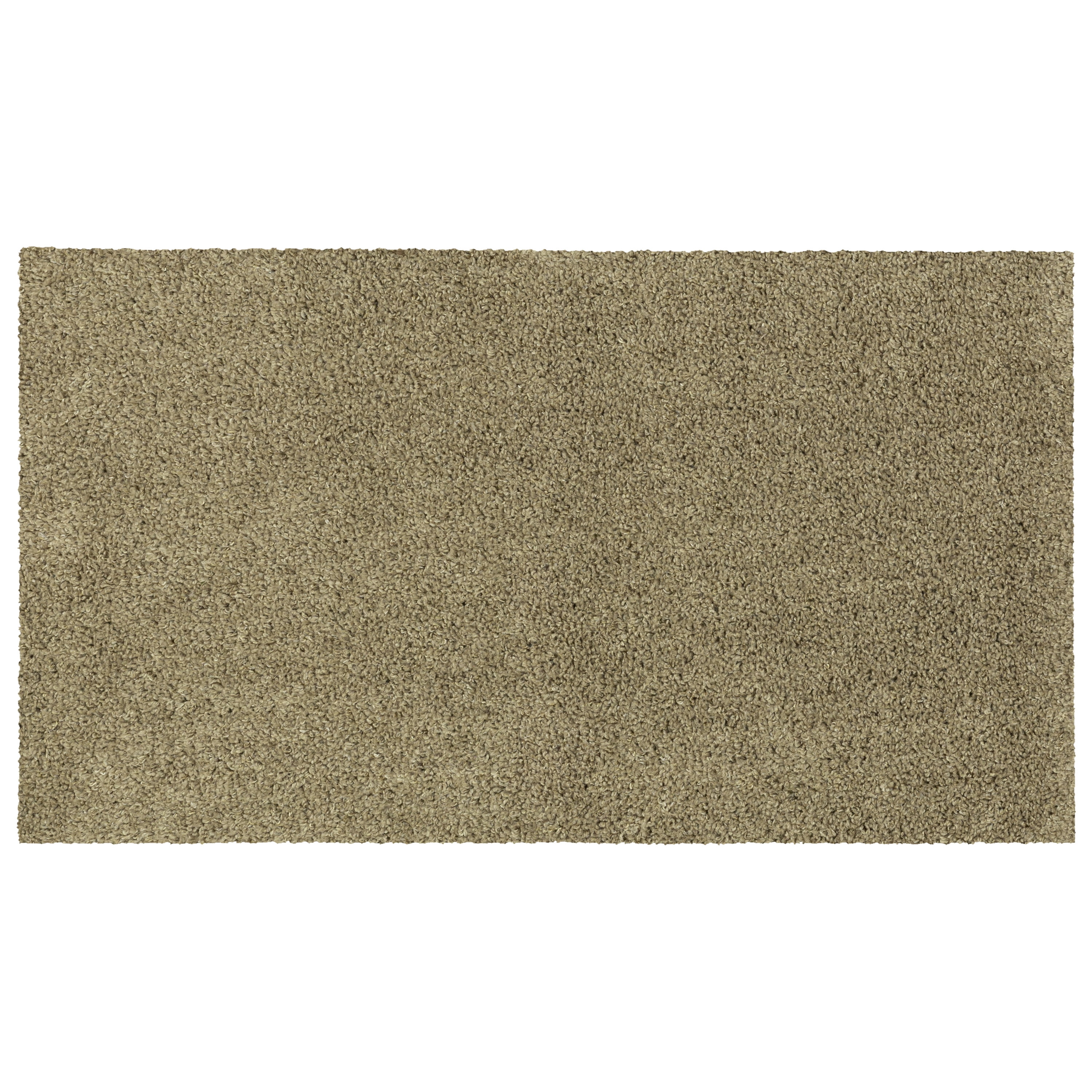 (2 pack) Mainstays Traditional Mushroom Tan Shag Indoor Accent Rug, 1'8" x 2'10"