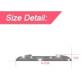 thumbnail image 2 of (White)4 Pieces Rhinestone Handle Anti-Scratch Protection, Rhinestone Decoration Rearview Mirror Trim Strip, Glitter Car Stickers Door Anti-Collision, 2 of 5