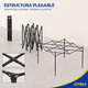 thumbnail image 5 of Carpa Toldo Plegable 3x3 Impermeable y Reforzado STYRKA, 5 of 9