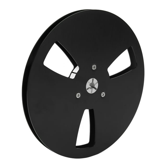 Carrete de cinta vacío reemplazo silencioso Carrete de recogida resistente de 1/4 y 7 pulgadas para NAB