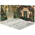 thumbnail image 5 of Fondo de paisaje de bosque de invierno con nieve, árboles de pino de Navidad, puntos de halo, fondo de fotografía, paisaje de invierno, país de las maravillas, bosque, fiesta familiar, decoración de pared, accesorios de estudio fotográfico (7 x 5 pies) esquí esquí Gafas de esquí, 5 of 5