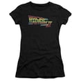 thumbnail image 2 of Back To The Future Ii - Logo - Juniors Teen Girls Cap Sleeve Shirt - Large, 2 of 2