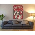 thumbnail image 2 of Epic Graffiti  'Protest' Giclee Canvas Wall Art - Red 40" x 60", 2 of 2