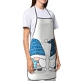 thumbnail image 4 of Pofeuu Snow Gnome for Winter Print Aprons with Pockets, Cute Aprons for Kitchen, Cooking, Server, Barber, Chef Apron, 4 of 7
