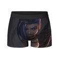 thumbnail image 3 of Calzoncillos tipo bóxer elásticos de seda de leche transpirables de la Liga de Leyendas del juego caliente Calzoncillos tipo bóxer 3D para hombre, 3 of 5