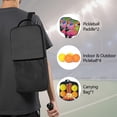 thumbnail image 5 of Pickleball Paddles Set Of 2, Fiberglass Surface, Tropical Jungle Print, 4 Balls & Bag, 5 of 5