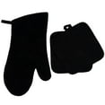 thumbnail image 6 of Oven Mitts For Kitchen - Oven Gloves & Pot holders - Black - Set of 4, 6 of 6