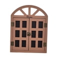 thumbnail image 2 of yuksok Window View Chalkboard Message Board Hanging for Restaurant Menu Bedroom Brown, 2 of 9