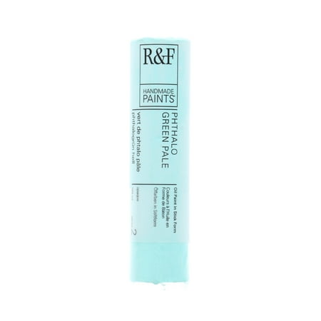 UPC: 0836943004597 | R&F Handmade Paints Pigment Stick  100ml  Pthalo Green Pale