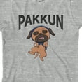 thumbnail image 2 of Naruto Classic Still Sleepy Pakkun Boy's Athletic Heather T-Shirt-Medium, 2 of 4