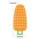 thumbnail image 2 of Carrot Shape Vegetable Brush Potato Scrubbing Brush Fruit Cleaner Kitchen ScrubberOrange, 2 of 4