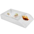 thumbnail image 1 of Tortoise Food Dish Reptile Water Food Bowls with Anti-Slip Ramp Reptile Water Dish Reusable Turtle Reptile Pool Tortoise Habitat Accessories for Turtles Horned Frogs and Lizards 36x20x6cm, 1 of 10
