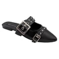 thumbnail image 1 of Flats puntales Jone en Piel vegana – Negro, 1 of 4