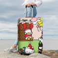 thumbnail image 3 of Lsque Sanrio Printed Luggage Cover, Travel Luggage Protector,Scratch and Dirt Resistant, Fits 18-32 Inch Luggage - X-Large, 3 of 9