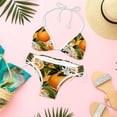 thumbnail image 6 of Tangerine Swim Suit Women Bikini Set Detachable Sponge Adjustable Strap Two-Pack Swim Wear, 6 of 6