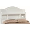 thumbnail image 2 of Legacy Classic Madison Twin 4 Shelf Bookcase Headboard in White Color Wood, 2 of 4
