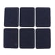 thumbnail image 1 of 6pcs Parches de Mezclilla de Ropas de Demin Rectangul Sunnimix Parches de hierro sobre denim, 1 of 6