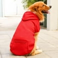 thumbnail image 4 of Pet Dog Hoodie Sweaters with Hat, Cold Weather Hoodies with Pocket Hooded Clothes Apparel Costume Puppy Cat Winter Jacket Warm Coat Sweater for Small Medium Large Dogs Cats Puppy, 4 of 6