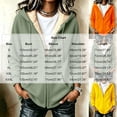 thumbnail image 4 of yillto Fleece Coat for Women Thick Warm Sherpa Fuzzy Lined Hoodie Zip up Sweatshirts Coat with Pockets, 4 of 6