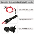 thumbnail image 3 of Unique Bargains Swimming Arm Strength Training Portable Swimming Training Equipment for Land Swimming Training Red, 3 of 6