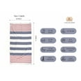 thumbnail image 4 of Casa Platino Toallas de Playa de Algodón Turco, Paquete de 2, sin Arena y de Secado Rápido, Toallas de Gran Tamaño para Artículos Esenciales de Piscina, Playa y Viajes – Rosa Vieja Gloria, 4 of 4