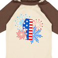 thumbnail image 4 of Inktastic First Birthday- Fourth of July fireworks Boys or Girls Long Sleeve Baby Bodysuit, 4 of 5