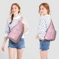 thumbnail image 4 of Colorful Axolotl Sling Backpack - Cute Mythical Creature Design Crossbody Bag, Fashionable Lightweight Daypack for Commuting & Shopping, 4 of 4
