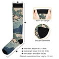thumbnail image 3 of FORMRS Womens Knee High Socks Casual Long Thick Travel Daily Wear, 1 Pair, Tree in The Mountains, 3 of 6