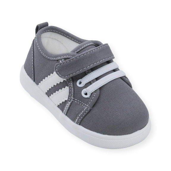 Wee Squeak Andy Grey Tennis Shoe Size: 3, Color: Grey