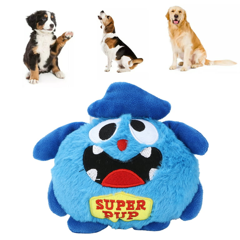 Cute Dog Toys Plush Jumping Ball Toys Puppy Auto Electric Shake