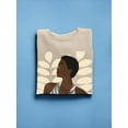 thumbnail image 3 of Ethnic Beauty I Sweatshirt Women -Alonzo Saunders Designs, Female Medium, 3 of 4