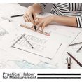 thumbnail image 2 of 5 Pieces Cute Cat Paw Straight Rulers, 6 Inch Plastic Measuring Tool Stationery Transparent Ruler Small Straight Rulers with Centimeters for School Of, 2 of 5