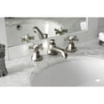 thumbnail image 3 of Kingston Brass KS4468NX Hamilton Widespread Bathroom Faucet with Brass Pop-Up, Brushed Nickel, 3 of 8