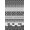 Gray, Pattern 1, variant on ODIKA 3'x5' Cream Black Modern Geometric Arc Pattern Washable Area Rug Contemporary Minimalist Motif Non-Slip, Flatweave, Easy Care for Hallway, Laundry Room
