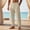 Beige, variant on Men's Linen-Look Casual Pants, Elastic Drawstring Waist, Pockets, Button Cuffs, Loose Fit Trousers Beige S