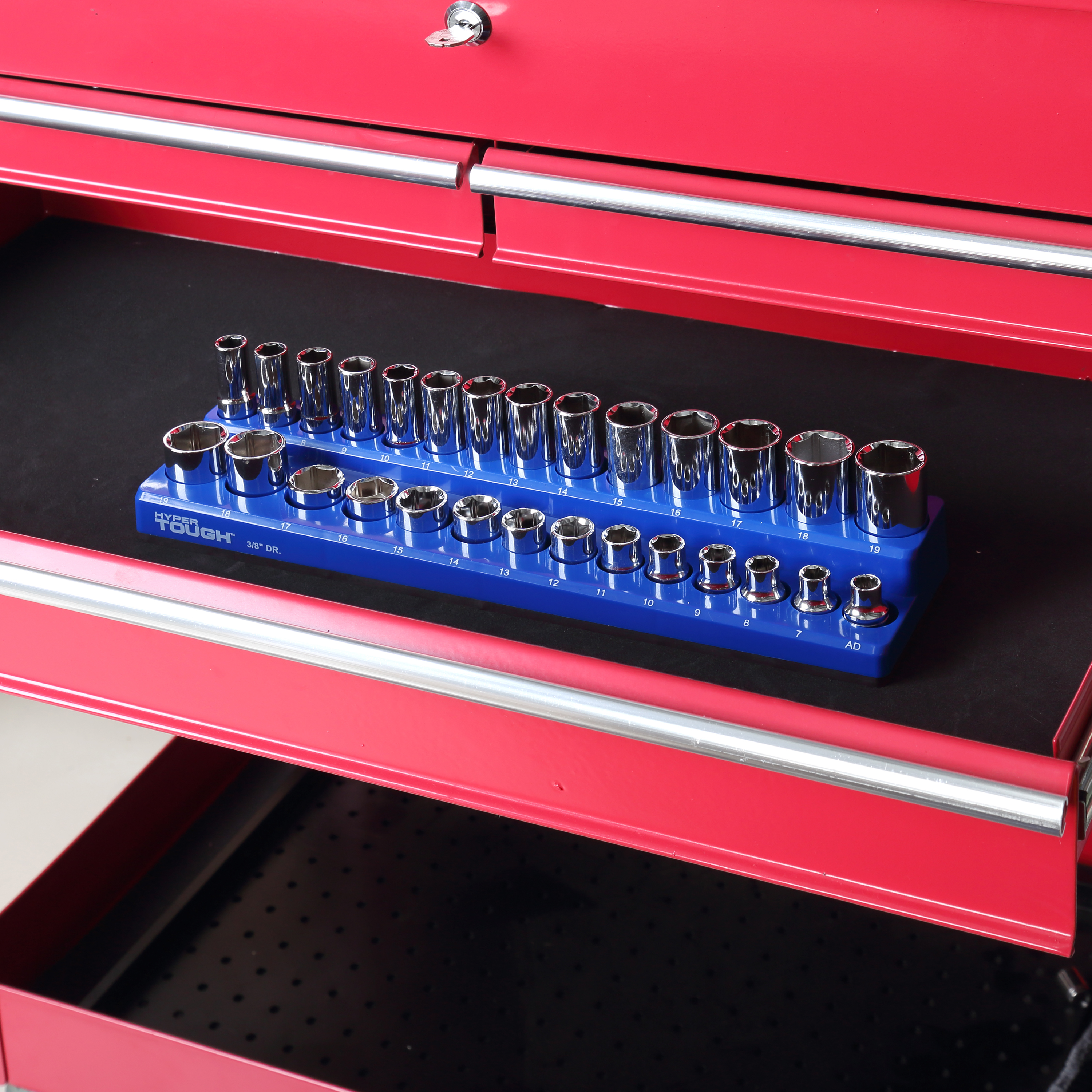 Hyper Tough Magnetic Metric Socket Organizer photo 7