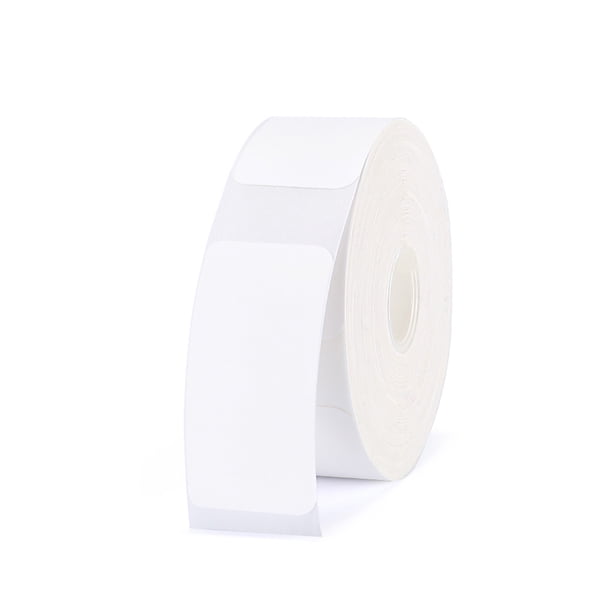 Sidaley Rollo de papel térmico Anti-aceite Autoadhesivo Fecha Precio Joyería Collar Recibo Maker Etiqueta de bolsillo Oficina en casa cartulina 15x30mm