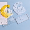 thumbnail image 3 of Techinal Crystal Epoxy Resin Mold Castle Ghost Desktop Decorations Silicone Mould DIY Crafts Ornaments Making Tools, 3 of 13