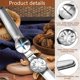 thumbnail image 4 of Pinza para Castañas, Pinzas para Castañas, Abridor de Castañas, Cortador de Castañas, Cortador de Castañas, Pinzas para Castañas de Acero Inoxidable, Galleta de Castañas, Clip para Nueces, Herramient, 4 of 5