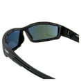 thumbnail image 4 of Global Vision Sly Sport Padded Riding Sunglasses Black with G-Tech Blue Mirror Lens, 4 of 6