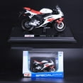 thumbnail image 1 of Yamaha YZF R6 1:18 Moto Modèle Jouet Moto avec Base, 1 of 1