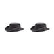 thumbnail image 2 of Sombrero de pescador Minnieouse para mujer con protección solar ajustable Negro 2Conjunto, 2 of 6