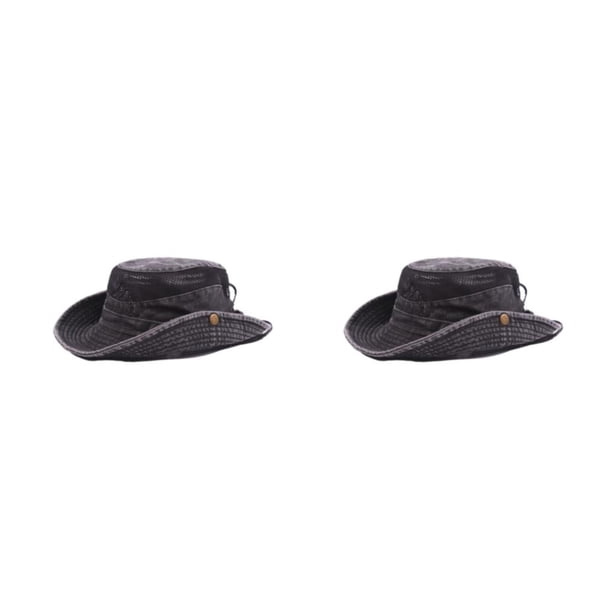 Minnieouse Sombrero de pescador para mujer con protección solar, gorra de ala ancha ajustable para senderismo con cuerda, sombreros de cubo de Type3 NO3