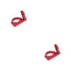 thumbnail image 1 of Soidarity Desviador delantero Adaptador de dial Cambio de asiento Antideslizante Rueda dentada profesional Anillo de conversión Piezas de Rojo 2piezas, 1 of 6