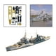 thumbnail image 3 of 1:400 escala modelo 3D rompecabezas barco crucero ligero fácil de montar hecho a mano sin terminar barco para estantes de escritorio decoración Hugo Montaje de barco de bricolaje, 3 of 9