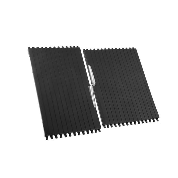 Unique Bargains Center Console Cup Holder Slide Cover Set 51166954943 for BMW X5 E70 2006-2013 for BMW X6 E71 E72