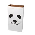 thumbnail image 1 of Bolsa organizadora de almacenamiento para habitación de niños de papel Kraft, bolsas de lavandería para juguetes y ropa de bebé, Panda, 1 of 5